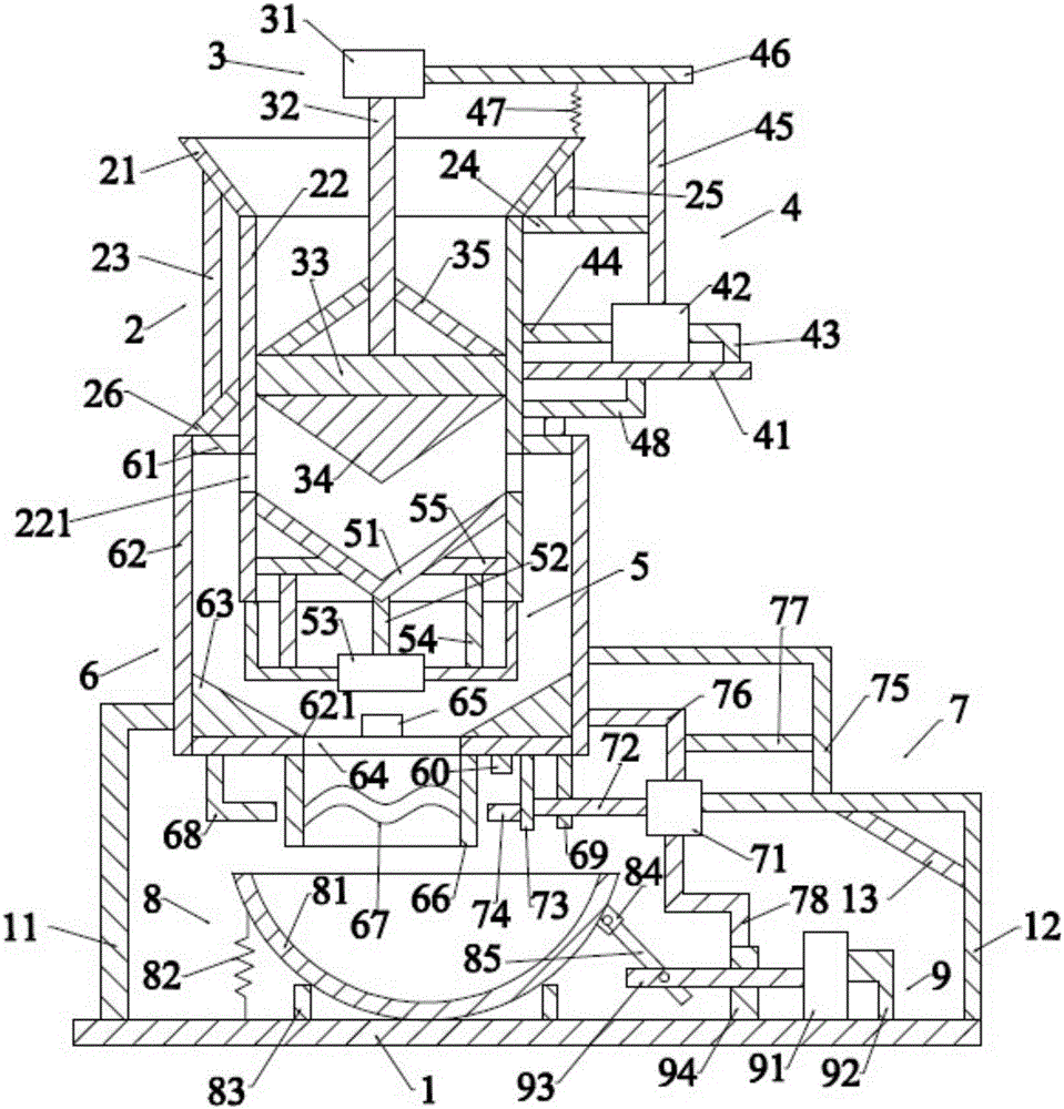 Medicine crushing processing equipment