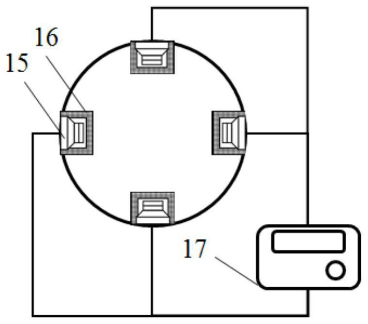 Low-energy-consumption desorption system and method for carbon dioxide through cooperation of catalyst and external field reinforcement