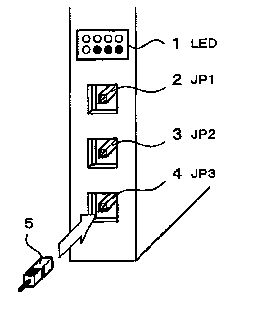 Maintenance terminal of disk array device