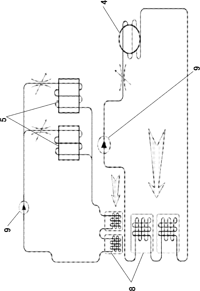 Uniaxially coupled double-wind driven generator