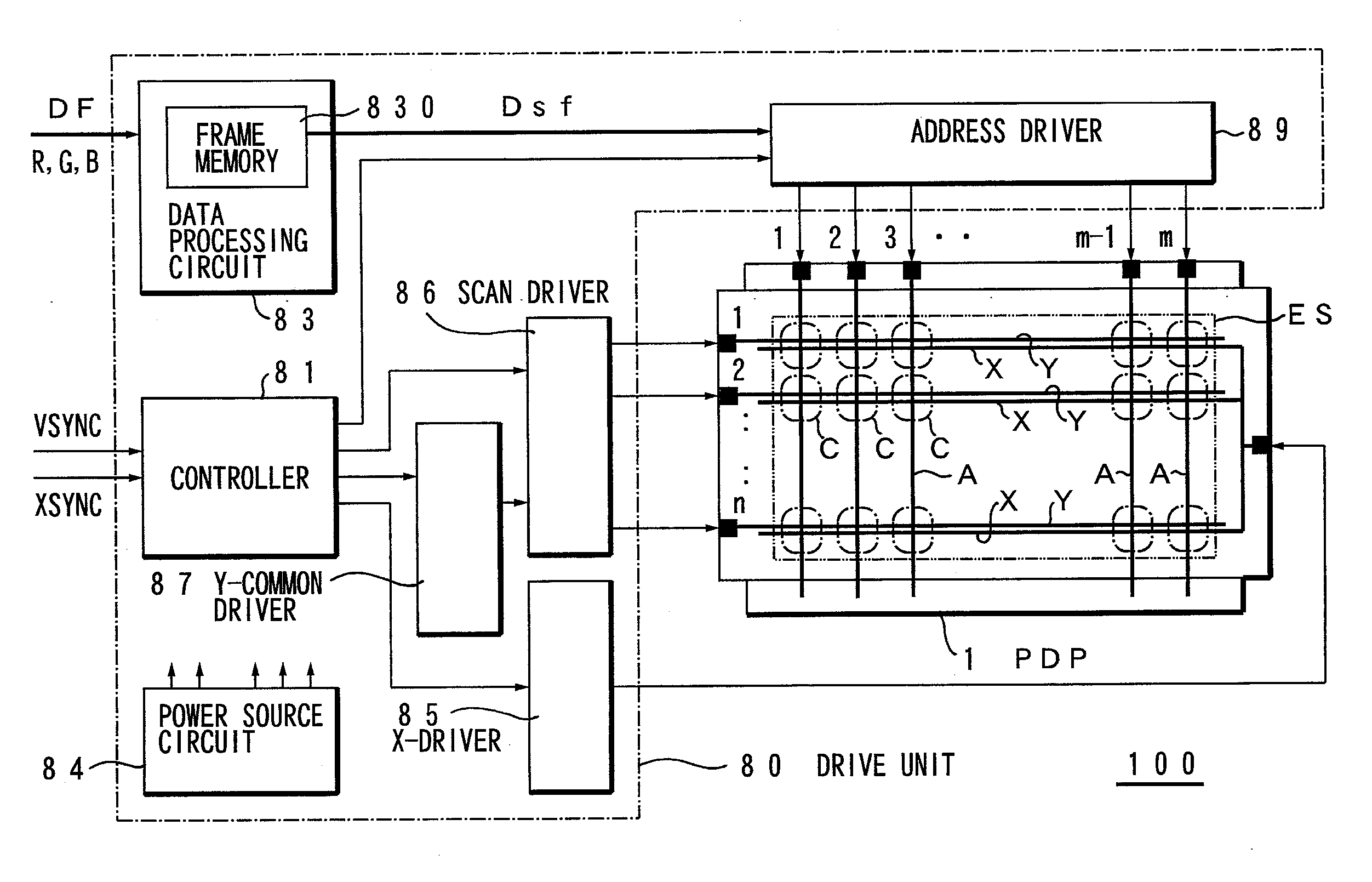 Method for driving a gas-discharge panel