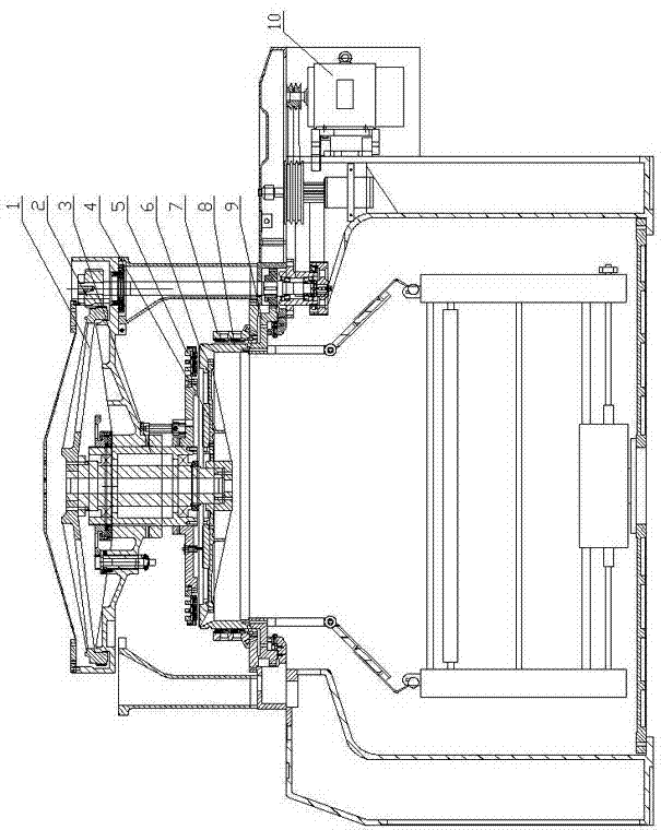 Loop-pile cutting circular machine