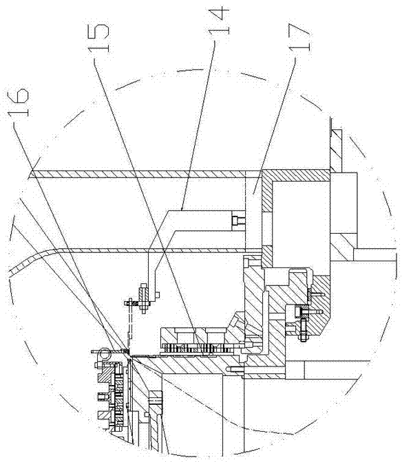 Loop-pile cutting circular machine