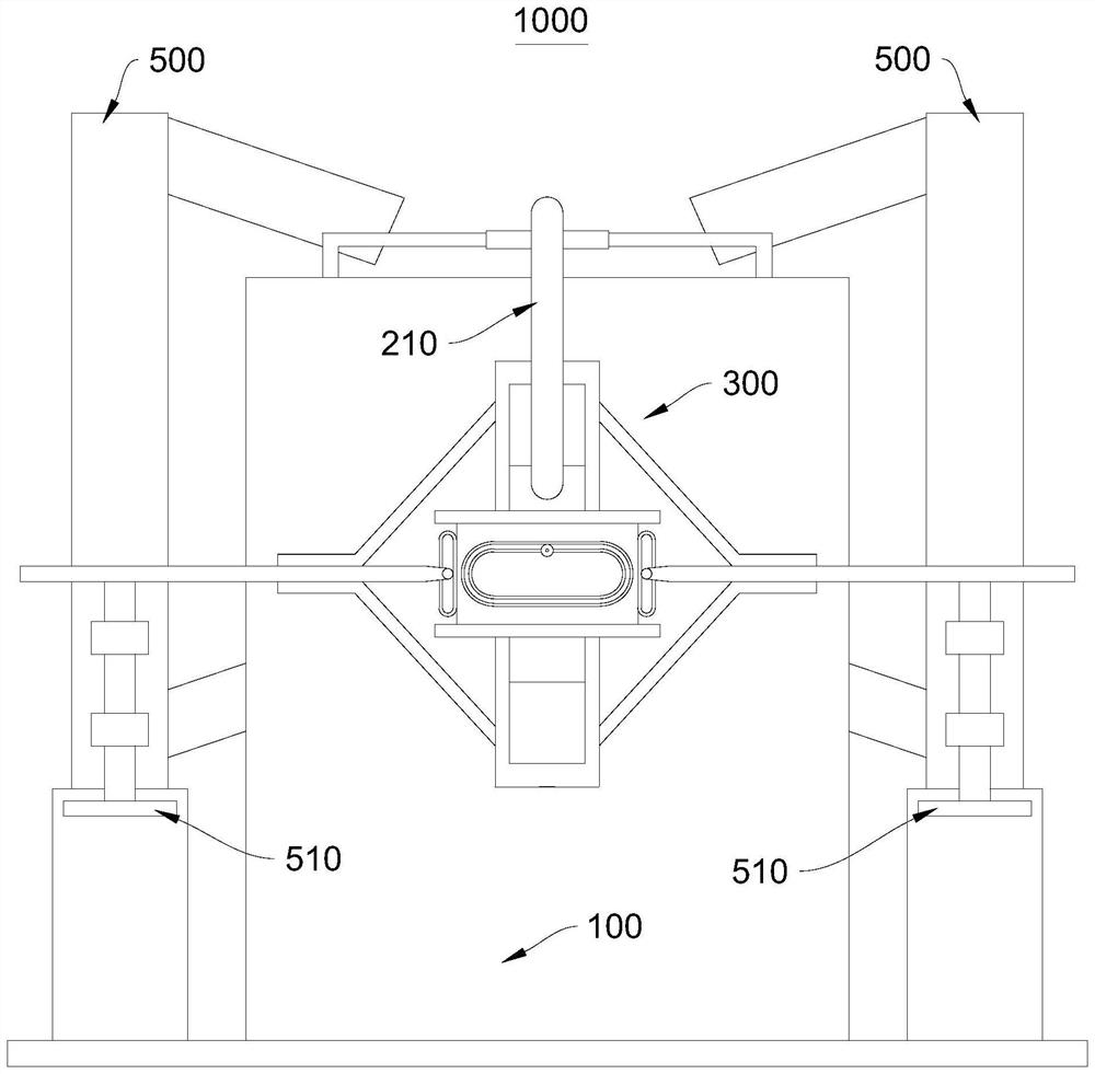 Production and recovery system and production and recovery process for producing light oil from waste tires