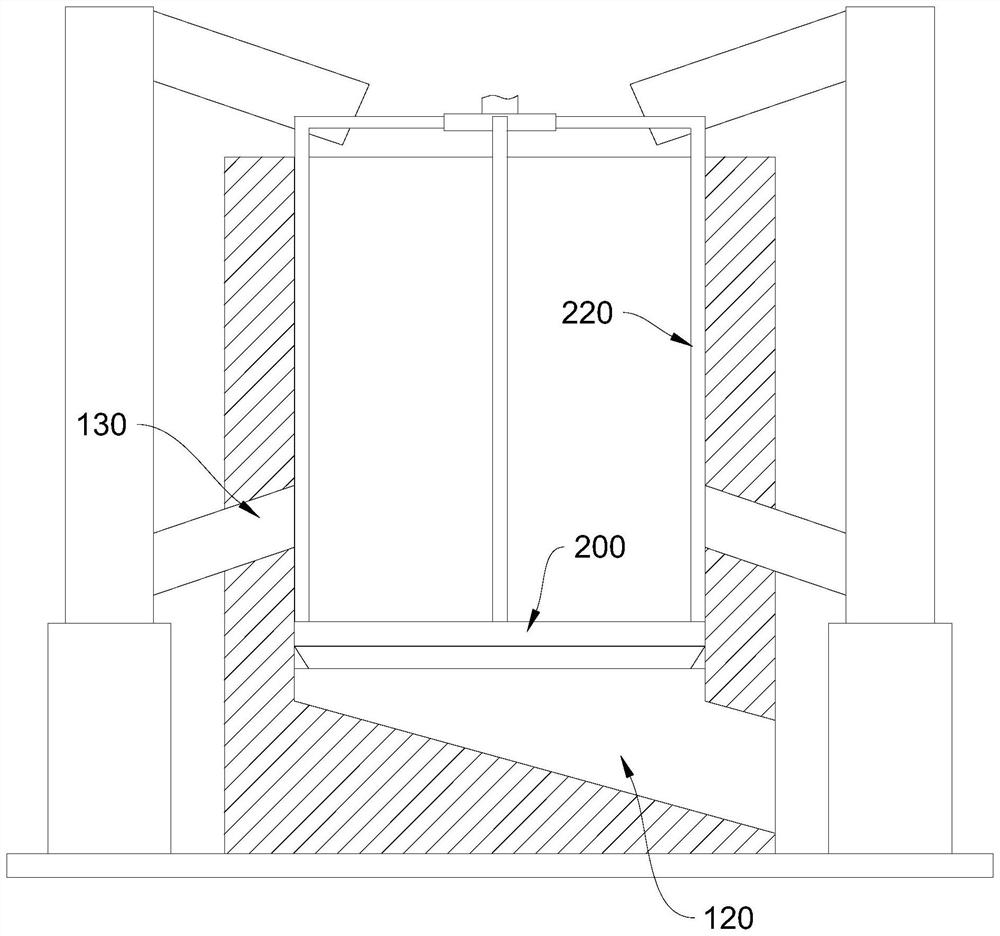 Production and recovery system and production and recovery process for producing light oil from waste tires