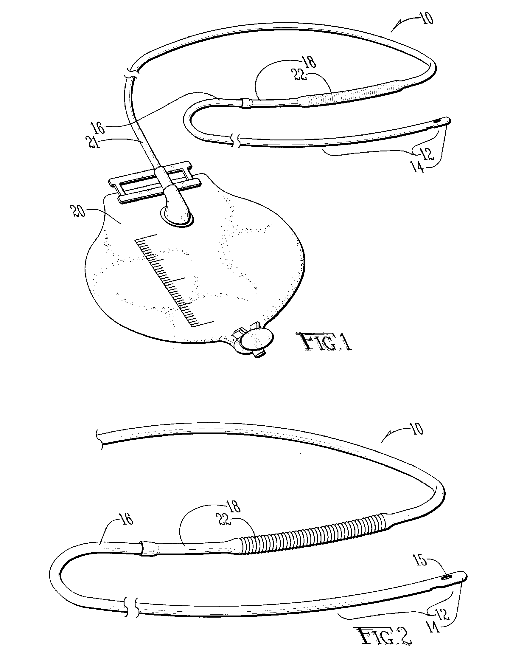 Urinary catheter device