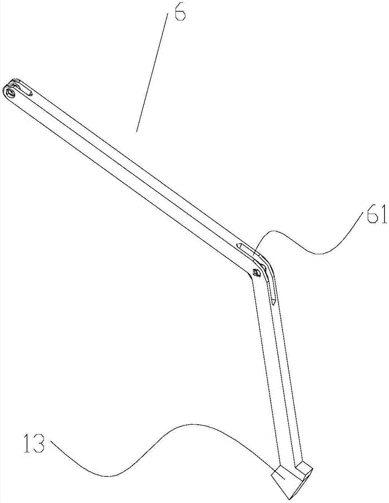 One-way self-locking type mechanical hand