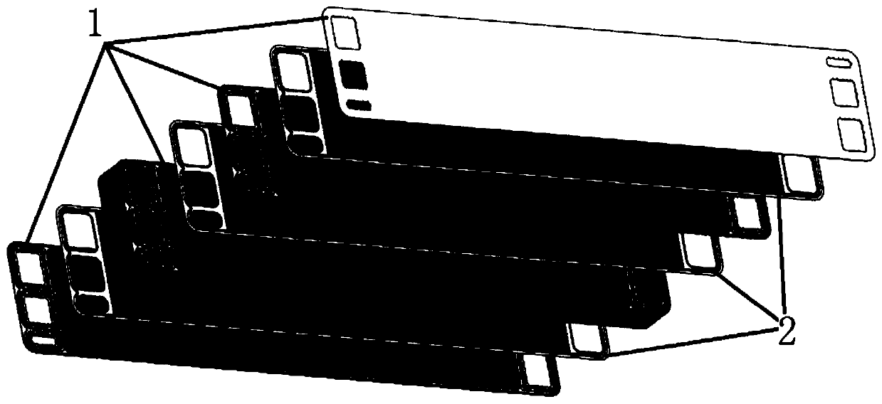 Fuel cell with dual-sealing groove metal bipolar plate and silica gel injection membrane structure