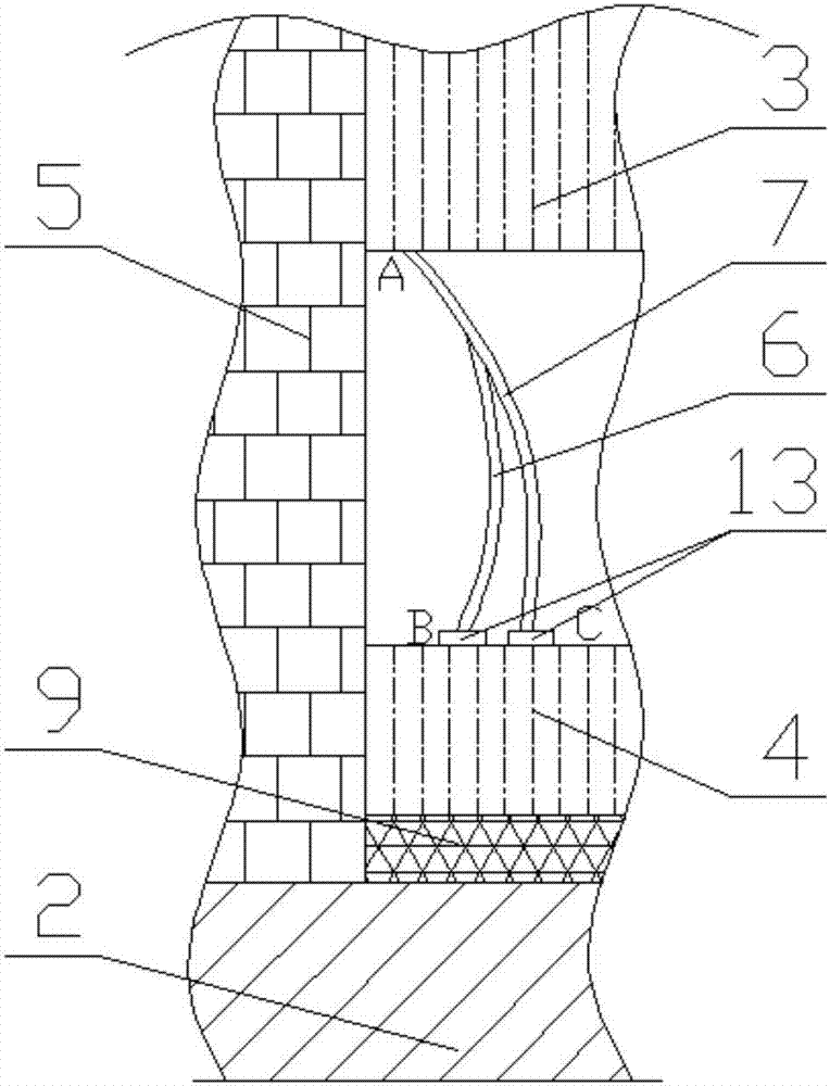 Damping device used for forging