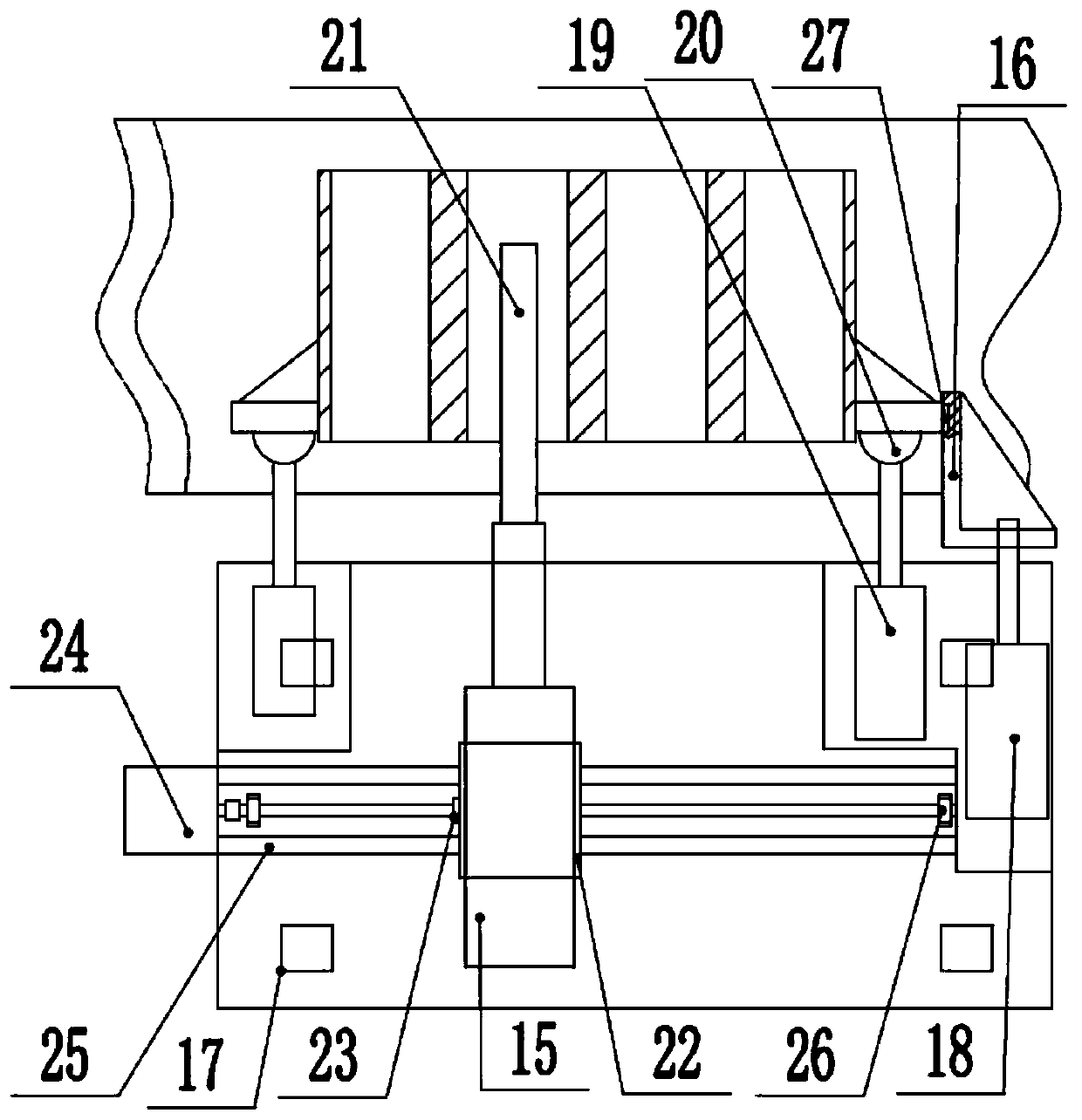 Blasting-bead quality detecting and waste-rejecting device used in blasting-bead cigarette filter tip