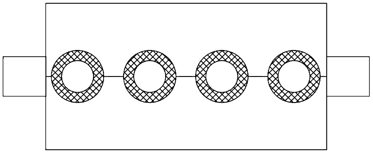 Blasting-bead quality detecting and waste-rejecting device used in blasting-bead cigarette filter tip