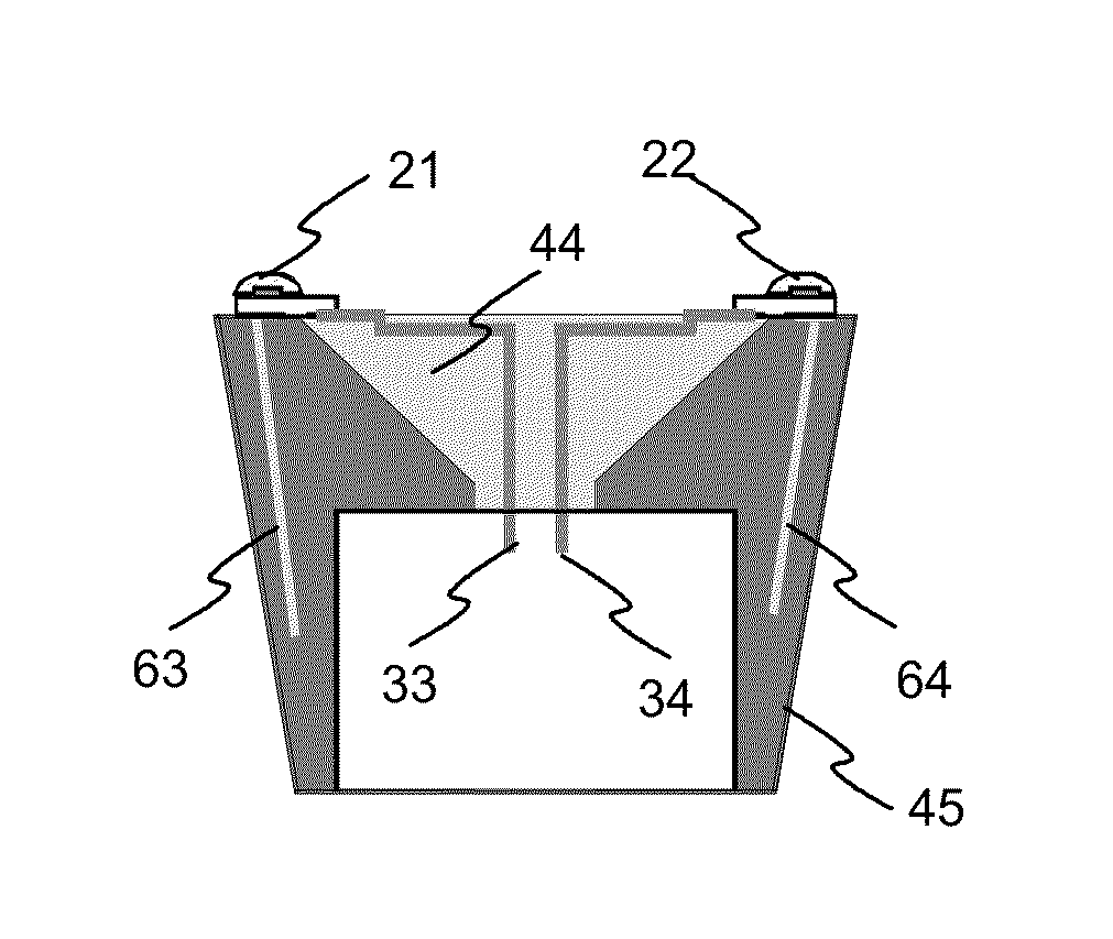 Heat sink assembly for opto-electronic components and a method for producing the same