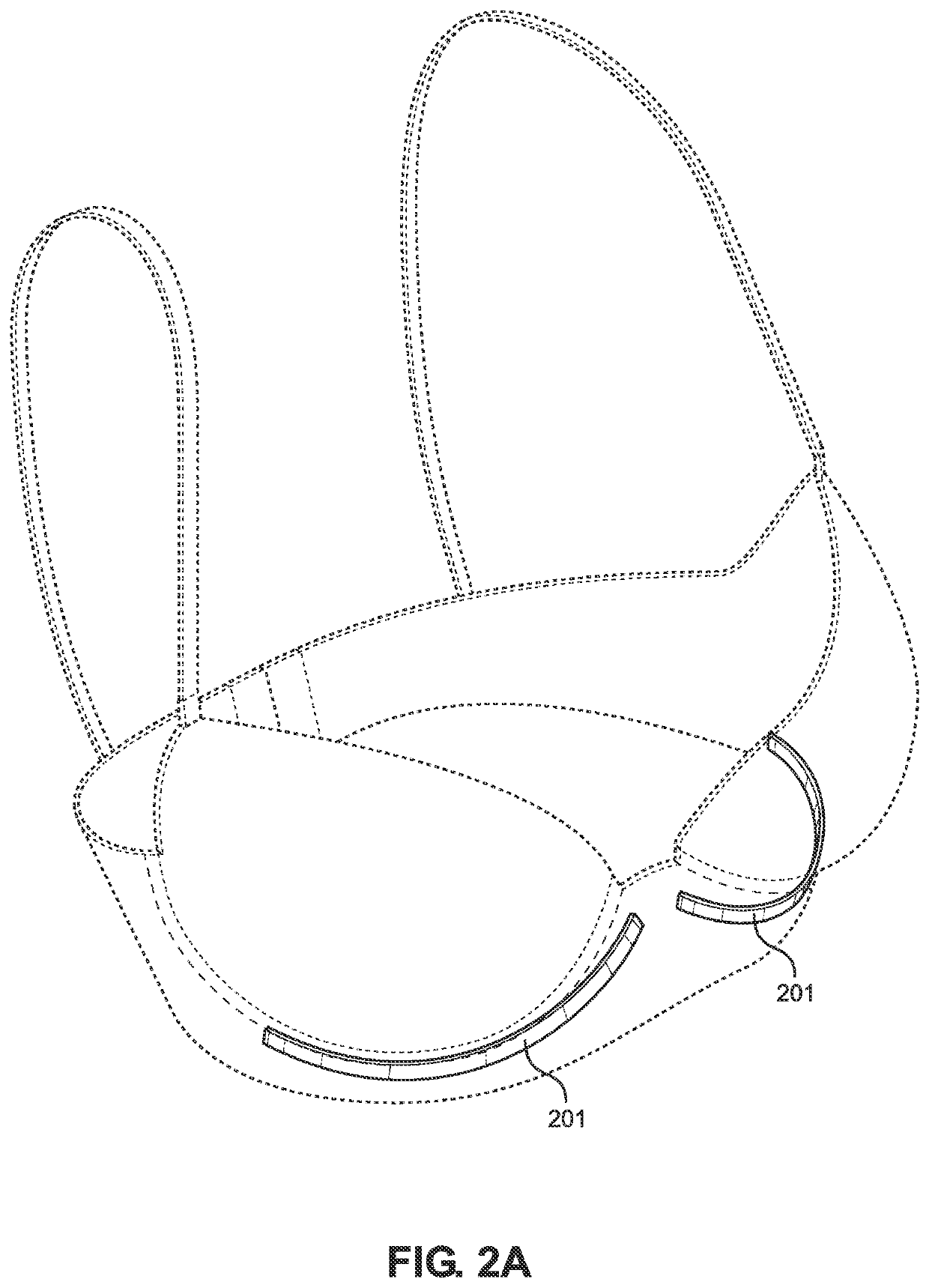 Clothing article for breast support with removable underwire