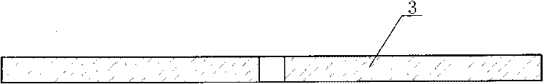 Composite molding preparation method of three-component phononic crystal