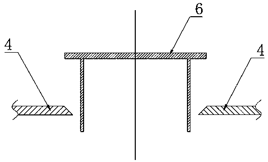 Method for installing liquid cargo pump base of duplex stainless steel chemical tank