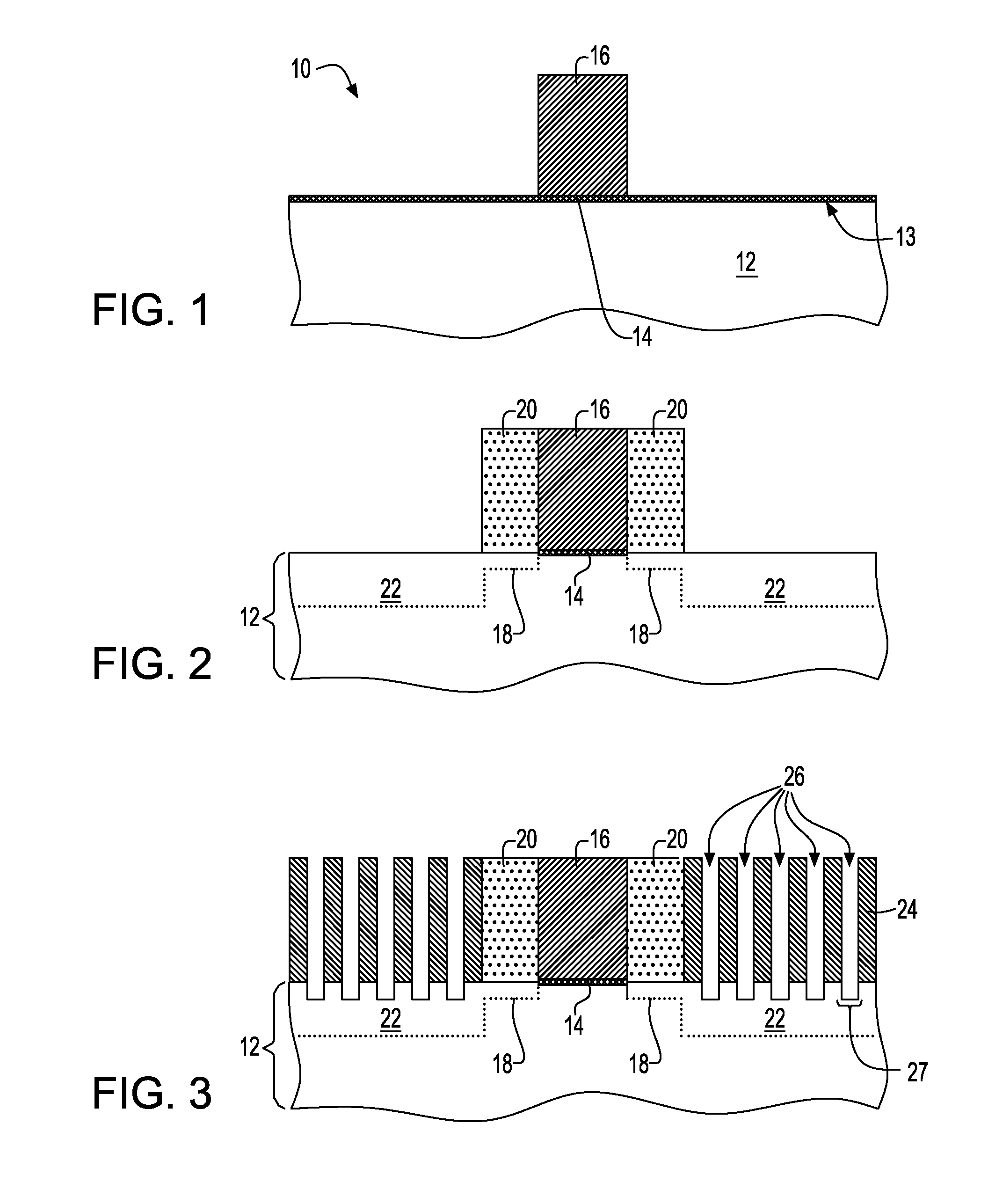 Semiconductor structures having improved contact resistance