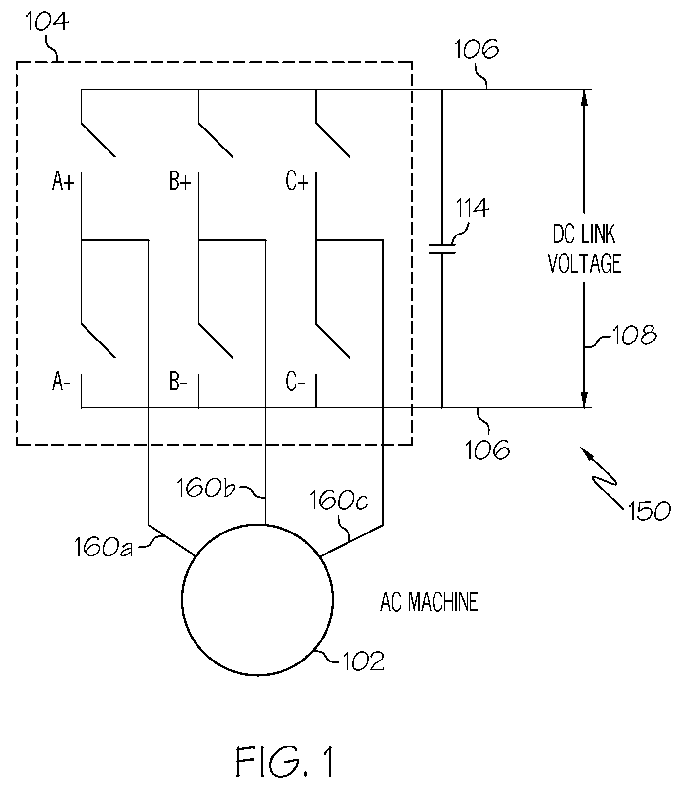 Intelligent method for DC bus voltage ripple compensation for power conversion units