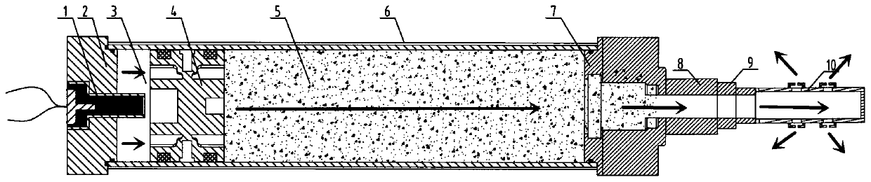 Fire extinguishing device and fire extinguishing device control method