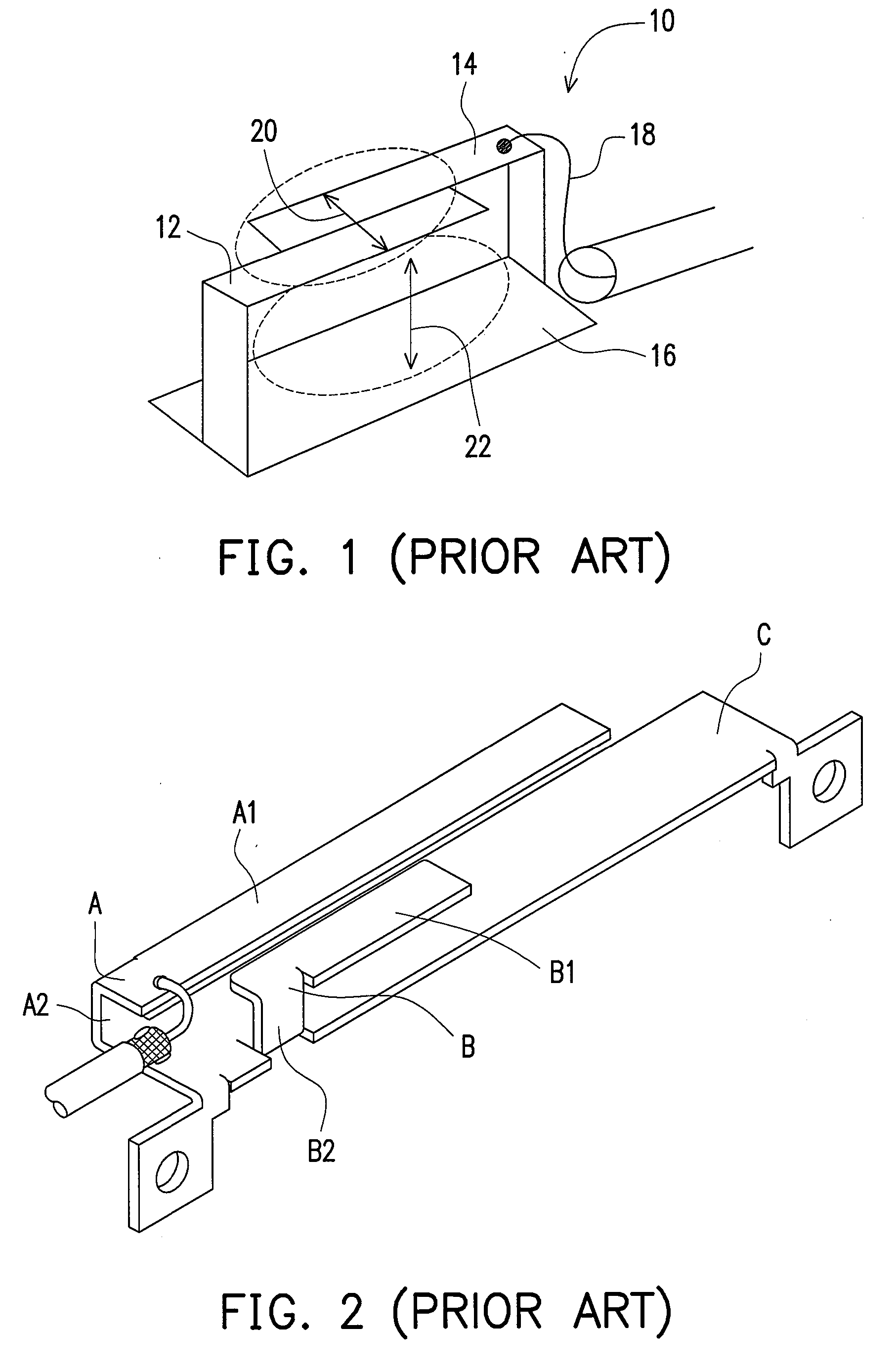 Multi-frequency antenna with dual loops