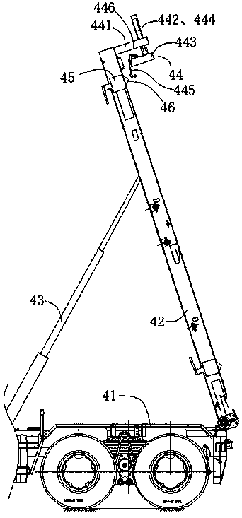 Garbage long-distance transport and transfer method