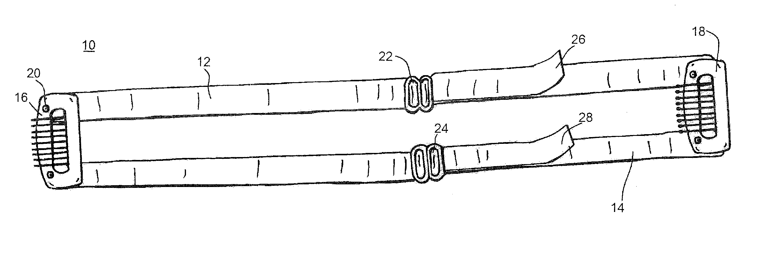 Article And Method For Stretching The Upper Face