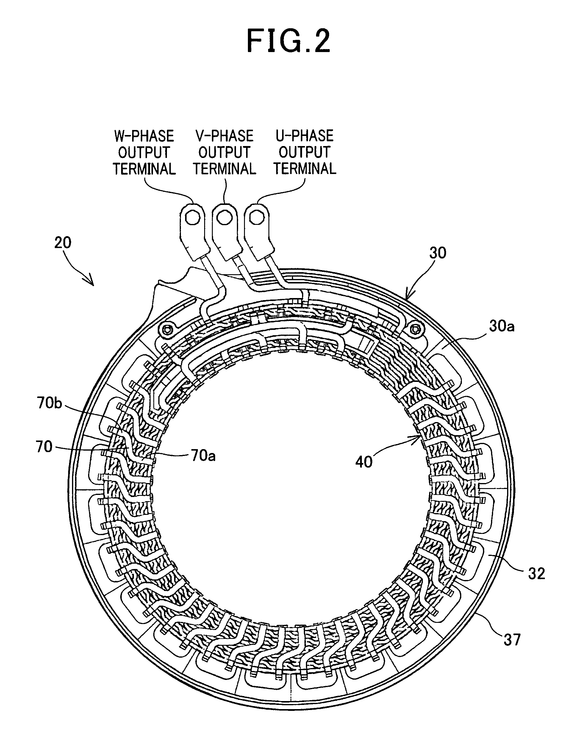 Methods of manufacturing a stator for an electric rotating machine