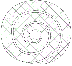 Vortex tube-type membrane component and system