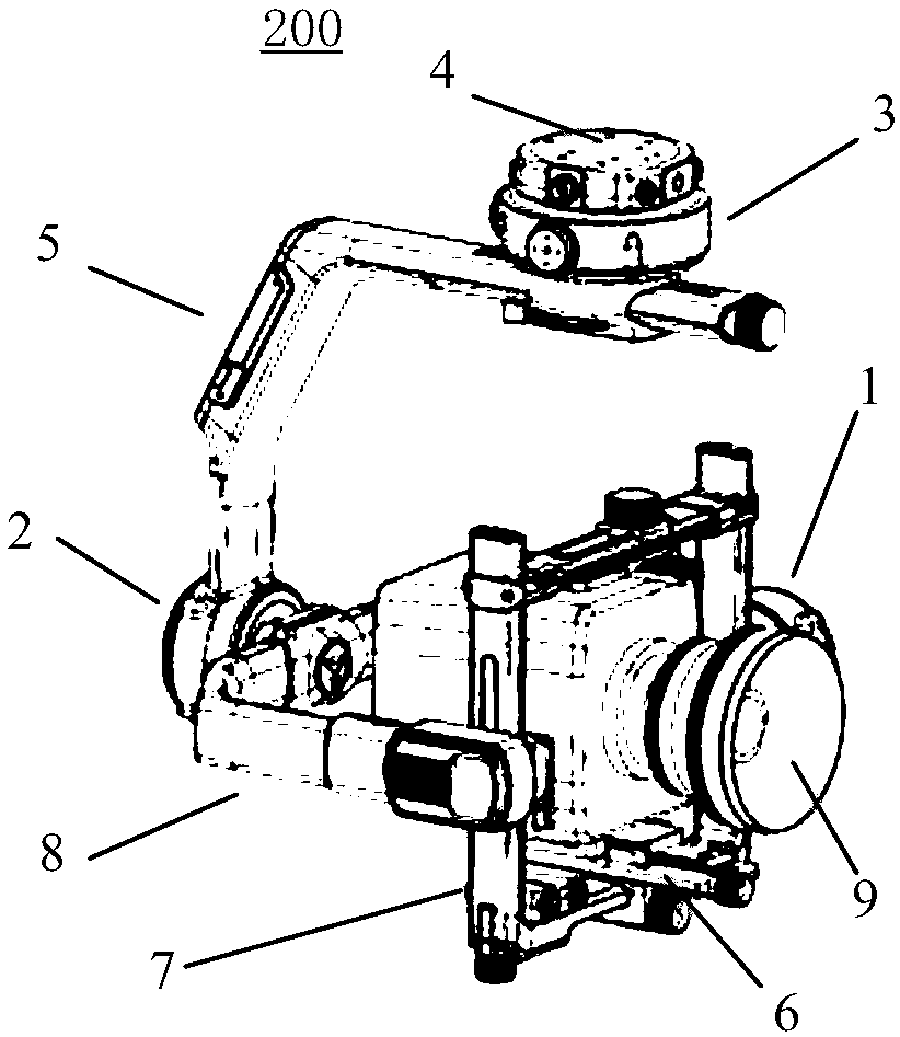 Method and device for controlling pan/tilt head