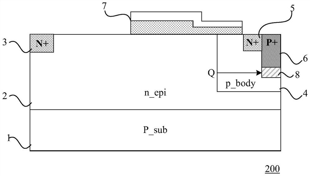 Laterally diffused transistor and manufacturing method thereof