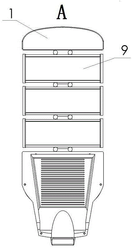 Combined led street light