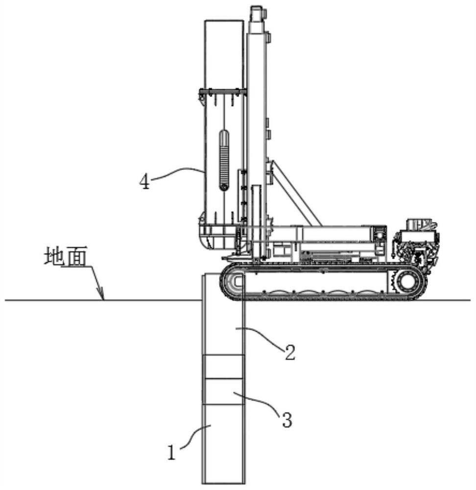 Rapid piling equipment for building engineering construction