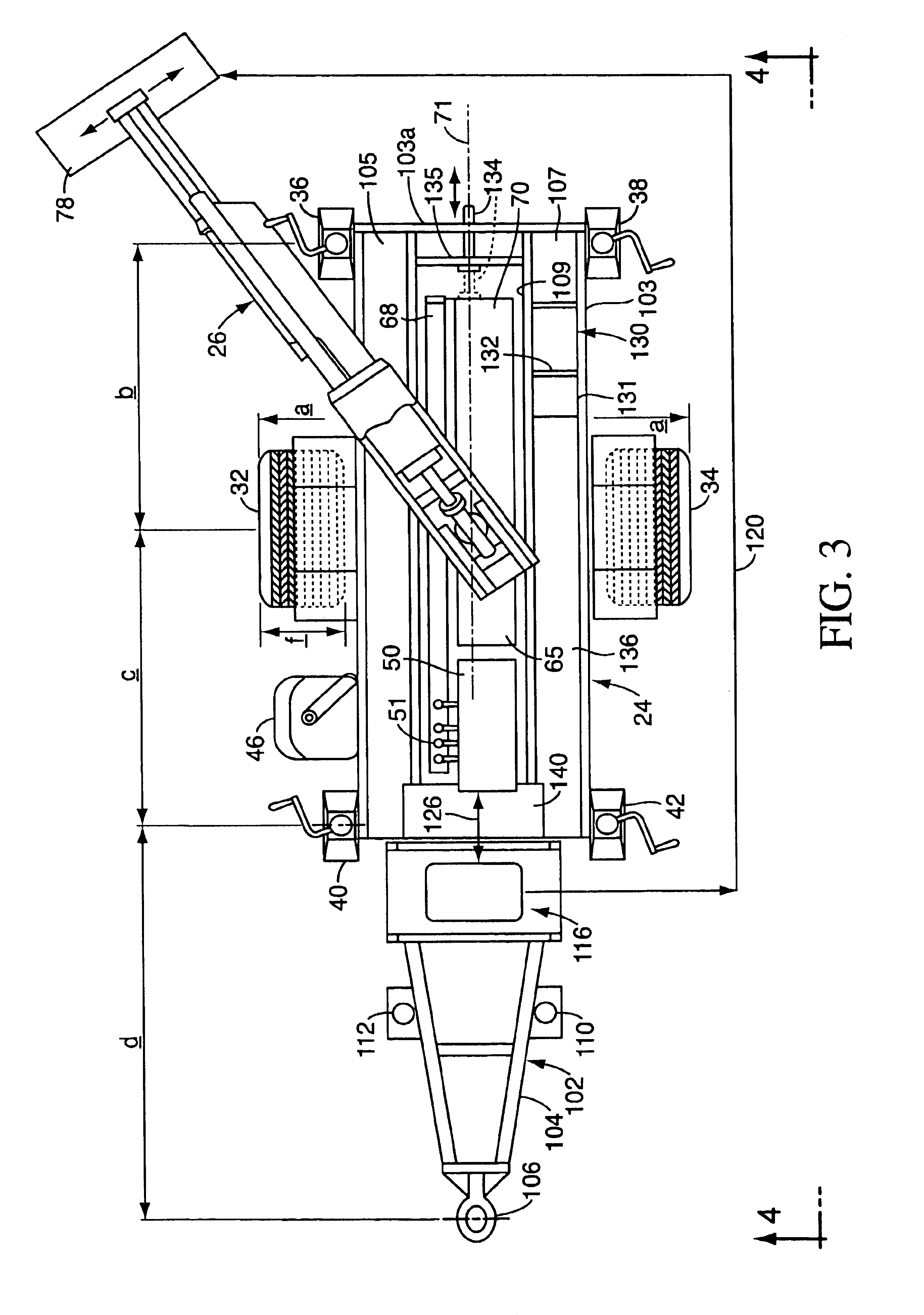 Trailer-mounted crane apparatus