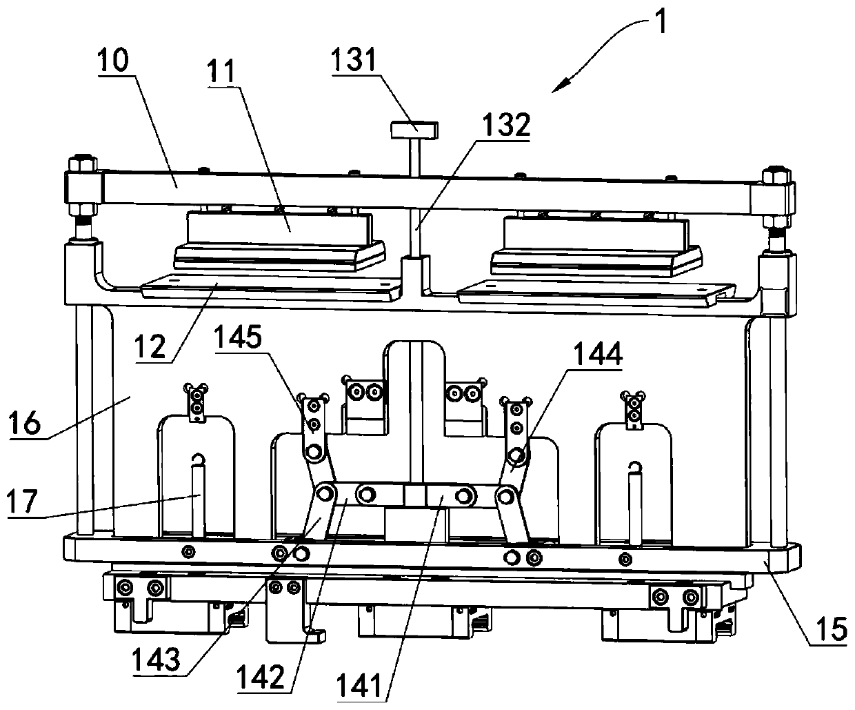 Gluing and edge sealing production line