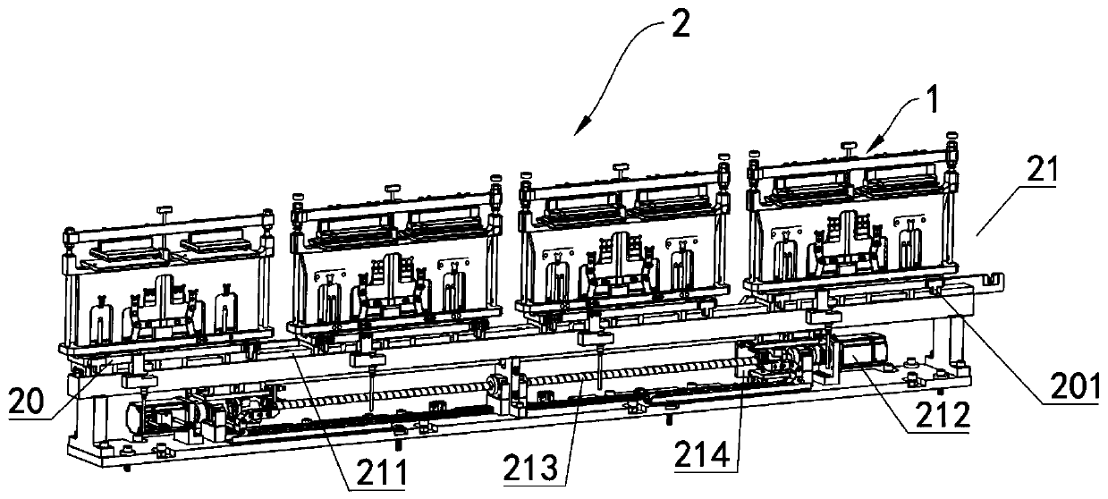 Gluing and edge sealing production line