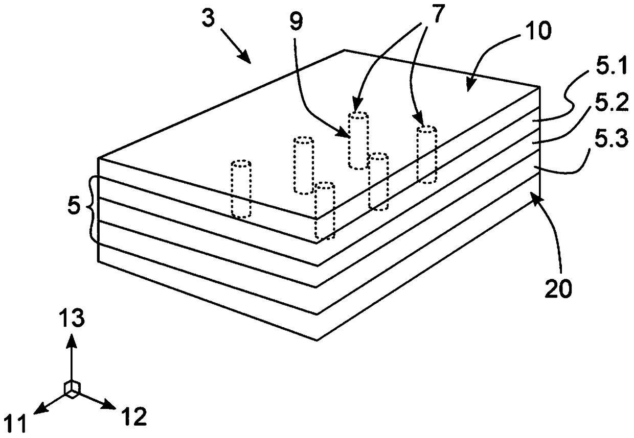 Vehicle parts including sandwich structures