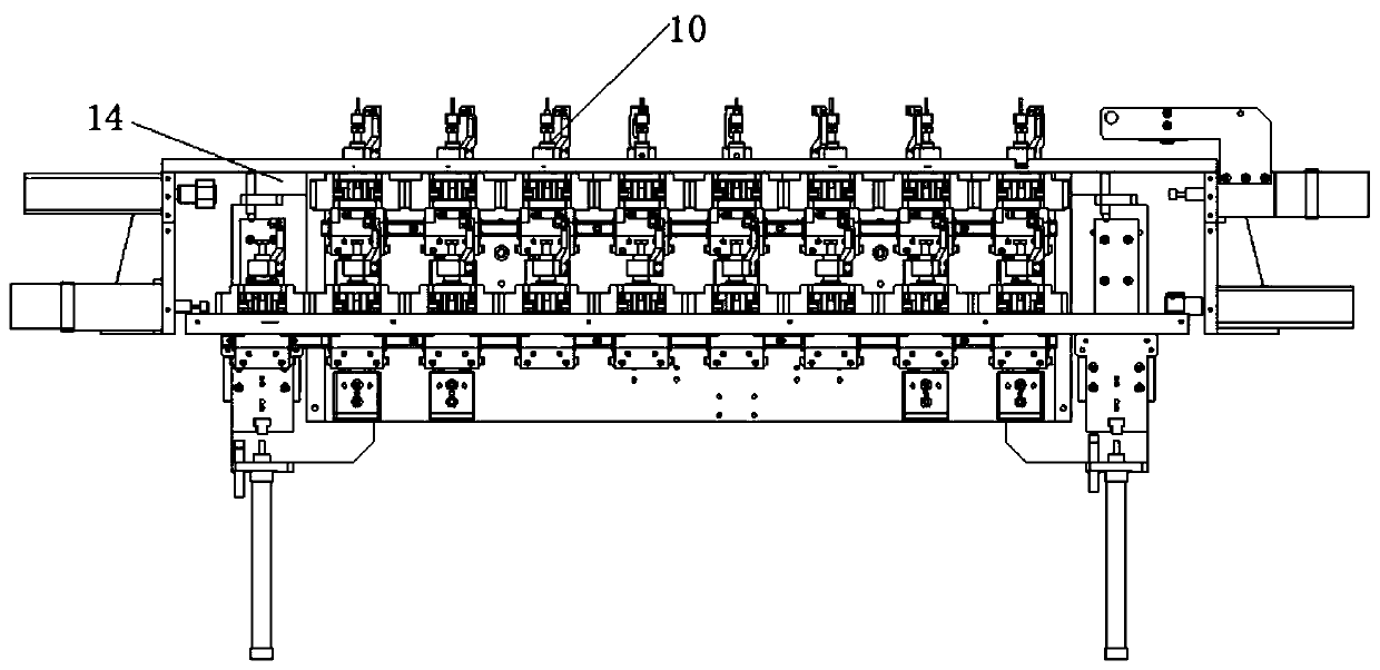 Full-automatic welding pressure-sensitive machine