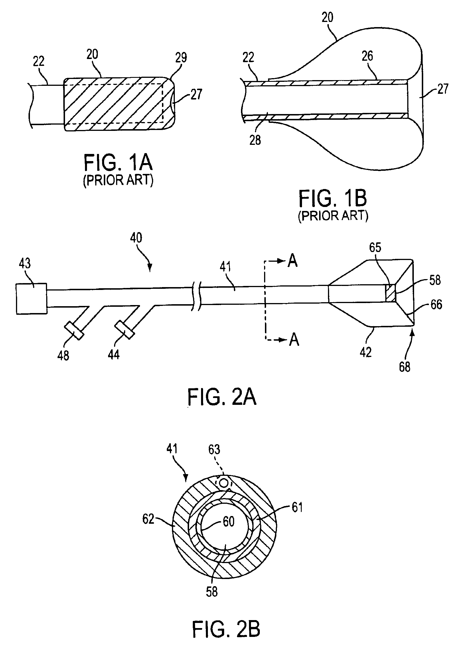 Catheter having a funnel-shaped occlusion balloon of uniform thickness and methods of manufacture