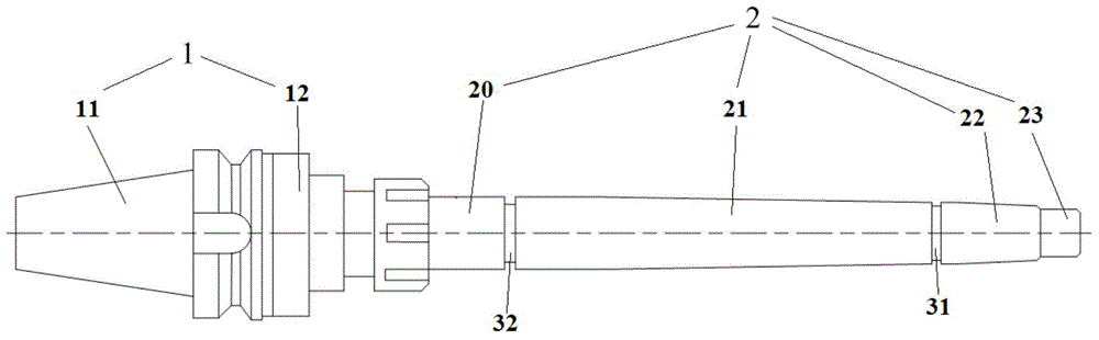 Honing cutter and machining center