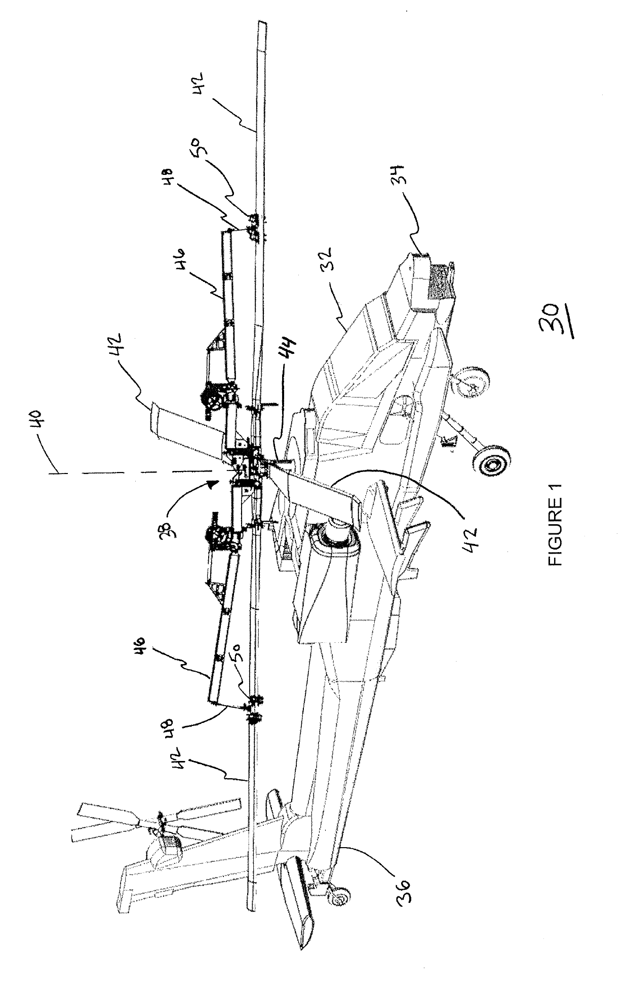 Helicopter blade folding apparatus