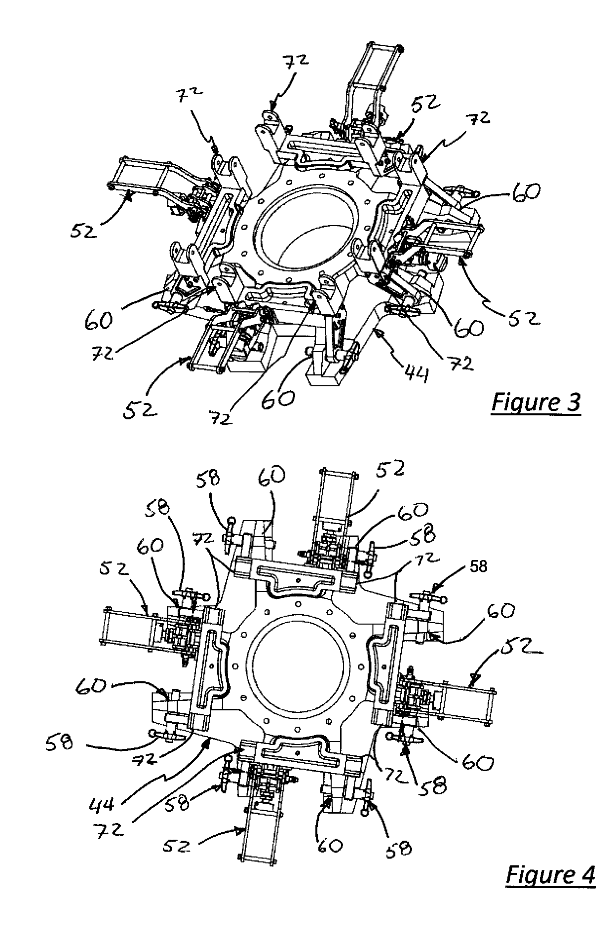 Helicopter blade folding apparatus