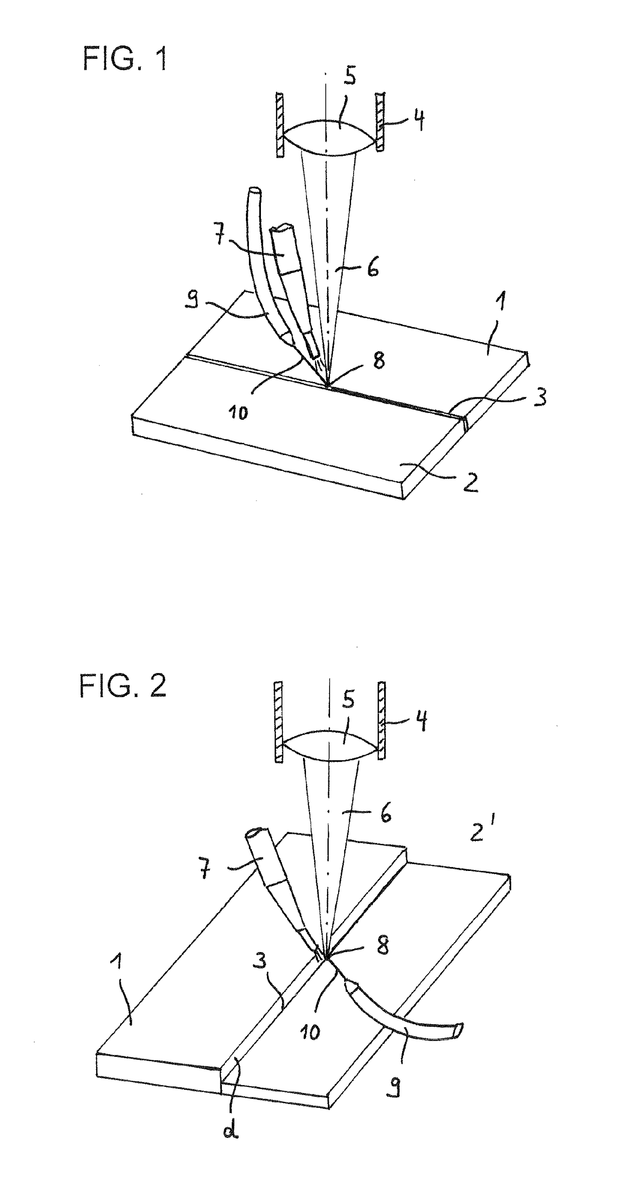 Method for laser welding one or more workpieces of hardenable steel in a butt joint