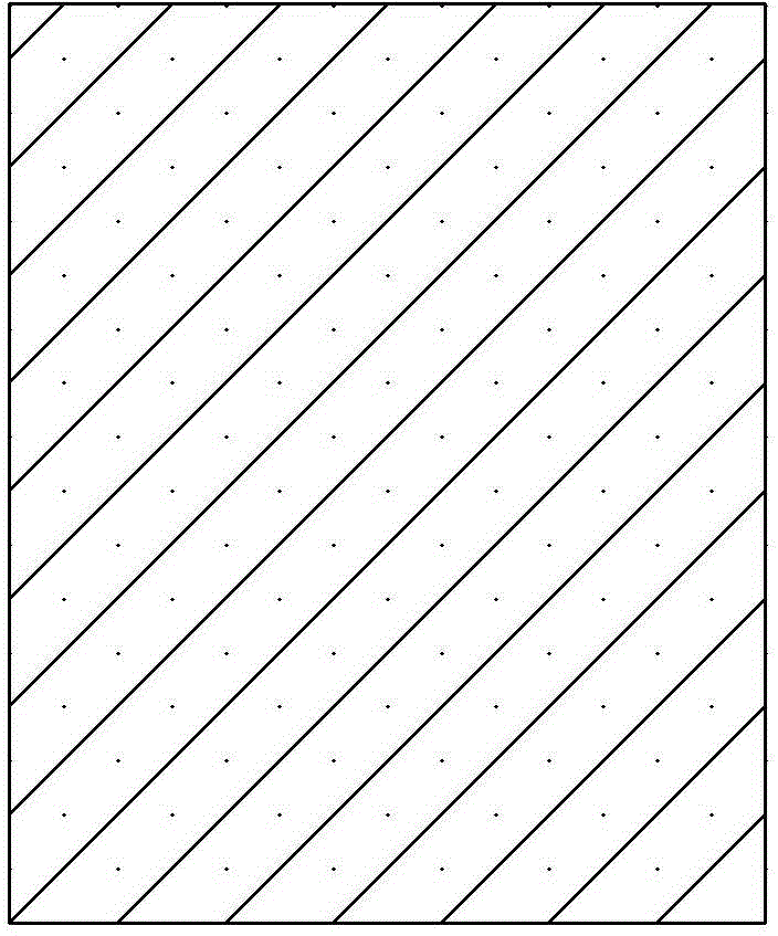 Combined ladder key structure and construction method