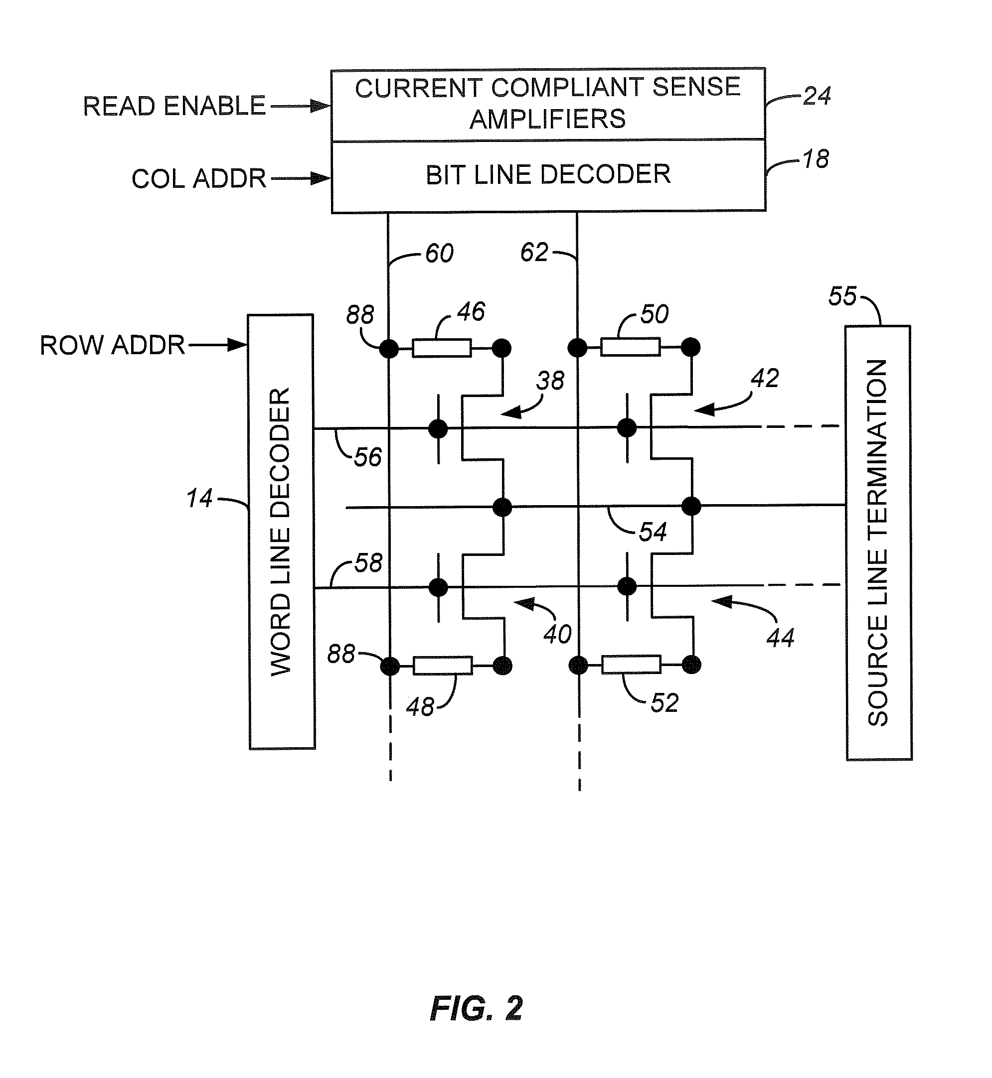 Memory Cell Sidewall Contacting Side Electrode