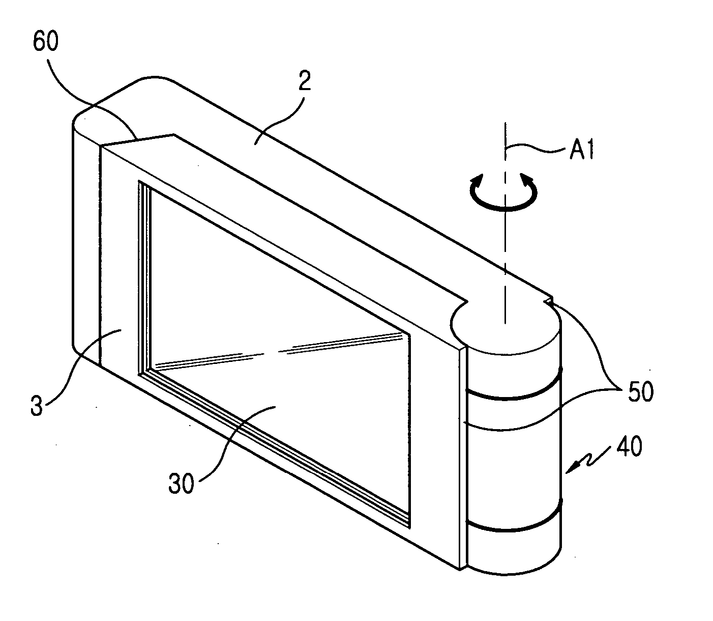 Mobile phone having dual outer liquid crystal displays