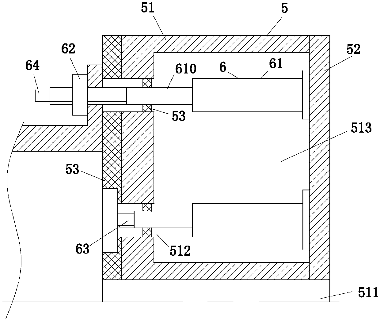 Filter device for chemical engineering experiment