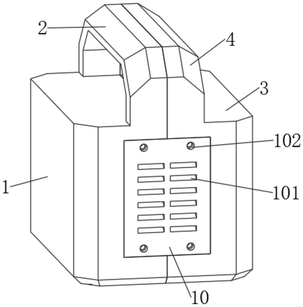 Mobile power supply capable of being rapidly disassembled and assembled