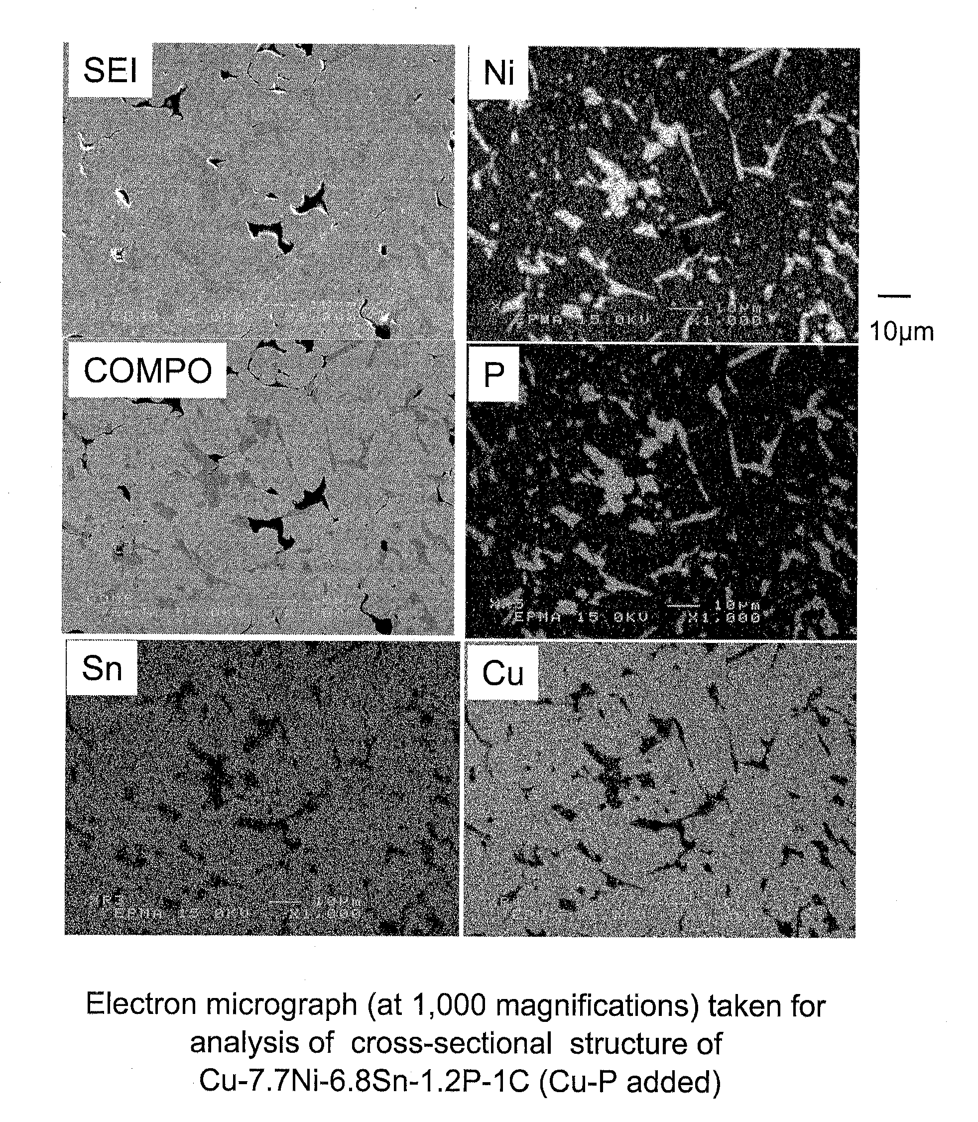 Cu-BASED OIL-IMPREGNATED SINTERED BEARING