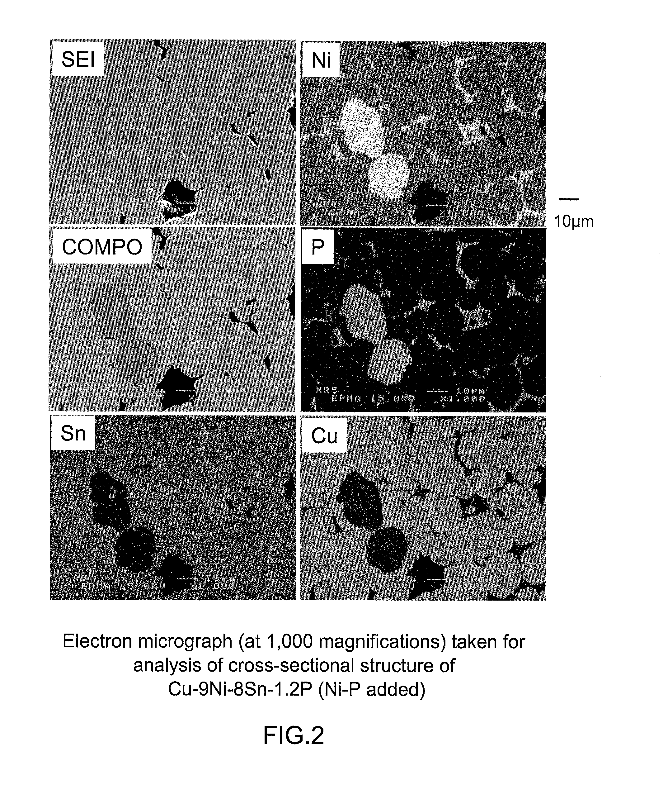 Cu-BASED OIL-IMPREGNATED SINTERED BEARING