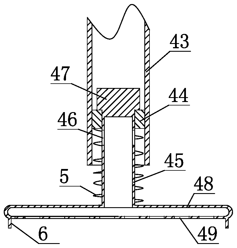 Multi-mortise uniform glue injection device