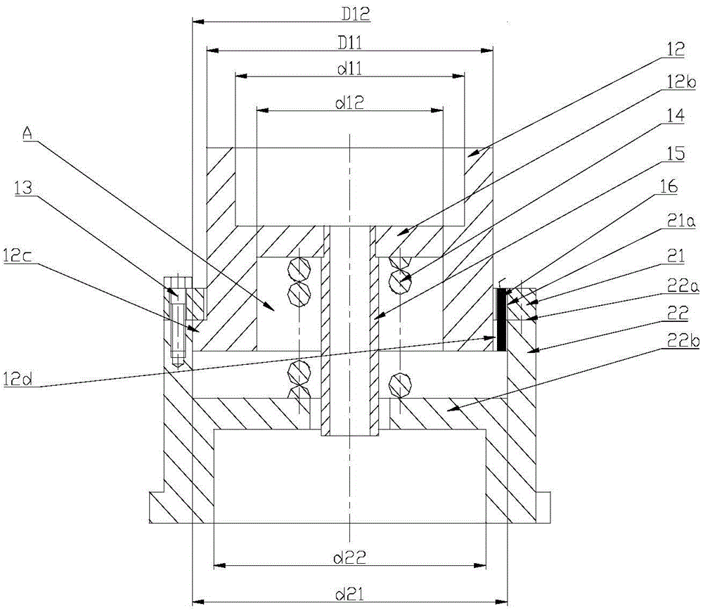 A spring force value sensor for tensile testing machine